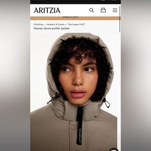 Aritzia super puff winter coat !